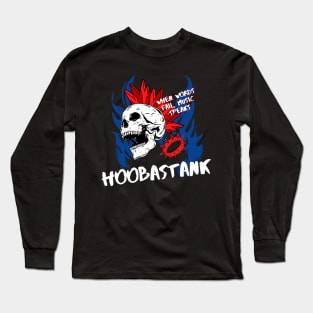 hoobastank ll music speaks Long Sleeve T-Shirt